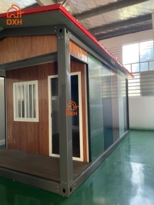 โรงงาน DXH รับผลิตบ้านคอนเทนเนอร์สำเร็จรูปแบบถอดประกอบได้ ขนาด 20 ฟุต 15 ฟุต 10 ฟุต พร้อมหลังคาและระเบียง - Product Image 5