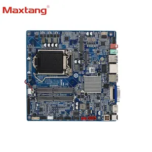 Maxtang 미니 ITX 기반으로 H310C 칩셋 구성합니다 HDMI VGA LVDS mSATA SATA3.0 M.2 DCIN