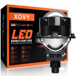 Phare de voiture à LED bi-xénon de 3 pouces, projecteur laser antibrouillard 200W, accessoires de voiture, éclairage 12V 6000K haute luminosité - Product Image 4