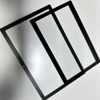 Protection d'écran en verre trempé Corning Gorilla Glass sur mesure, grand format, avec revêtement AR AG, épaisseurs 0,7 mm, 0,8 mm, 1 mm, 2 mm