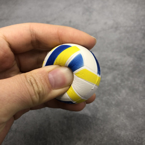 Custom Printed Zinc Alloy <strong>Mini</strong> Volleyball Stress Keyring PU Foam Sports Squeeze <strong>Ball</strong> Portable <strong>Branded</strong> Promotional Gifts - Product Image 5