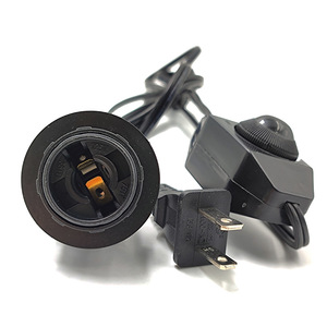 Enchufe <span class=keywords><strong>de</strong></span> <span class=keywords><strong>Cable</strong></span> ABS al por Mayor <span class=keywords><strong>de</strong></span> Fábrica, Enchufe Plano con Orificio <span class=keywords><strong>de</strong></span> Calibre Estadounidense, Interruptor <span class=keywords><strong>de</strong></span> Atenuación <span class=keywords><strong>de</strong></span> 110v, Portalámparas E12 <span class=keywords><strong>de</strong></span> Dientes Completos, Anillo Simple o Doble - Product Image 3