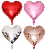 Ballons gonflables en aluminium imprimé de 18 pouces, en mylar, à l'hélium, décorations individuelles, marque MF, Saint-Valentin, anniversaire, mariage, Noël