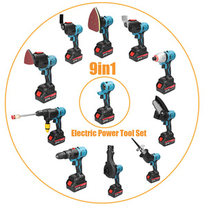 Juego <span class=keywords><strong>de</strong></span> <span class=keywords><strong>Herramientas</strong></span> para el Hogar con Batería <span class=keywords><strong>de</strong></span> Litio Sin Escobillas Multiusos OEM, Kit <span class=keywords><strong>de</strong></span> Llave <span class=keywords><strong>de</strong></span> Impacto con Llave Multifunción - Product Image 3
