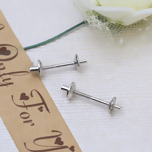 เวนชิ DIY เครื่องประดับเงินแท้ S925 รูปผึ้ง ชุดต่างหูแบบเกี่ยว 7-8 ชิ้น ขนาด 3 มม. พร้อมฐานเปล่า รุ่น 15776 - Product Image 4