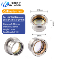 Ensemble optique de focalisation et de collimation HXLASER D30 F100 F125 F150 pour Precitec Lightcutter, collimateur optique manuel avec support