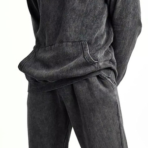 Long Sleeve Regular Fit <b>Men</b> Hoodie <b>Jogger</b> Set Lightweight Casual Two Piece Outfit Comfortable Two Piece <b>Men</b> Tracksuit Sets - Product Image 4