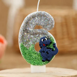 2024 Nuevos diseños Fancy Creative New Design Números Vela Novedad Chicas lindas Velas de pastel de cumpleaños únicas en stock - Product Image 5