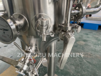 Réservoir de fermenteur ZJ 100L Cuve de fermentation de brassage de bière Micro fermenteurs SUS304