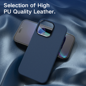 Étui de support de prise de téléphone antichoc magnétique de style Ins en cuir PU de haute qualité pour la série 13/14/15 - Product Image 3