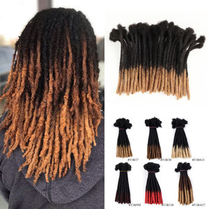 Cheveux Naturels-Extensión de rastas de cabello humano artificial de color degradado, pelo humano barato | Meches Humain En <span class=keywords><strong>Gros</strong></span> - Product Image 1