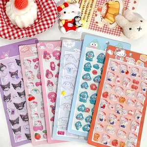 Adhesivos Decorativos Divertidos Hechos a Mano con Relieve 3D para Cinnamoroll My Melody, para Planificador, Teléfono - Product Image 2