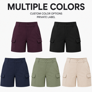 Pantaloncini da Golf su Misura per Donna con Grandi Tasche Laterali per Allenamento sul Campo - Product Image 6