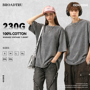 <span class=keywords><strong>T</strong></span>-<span class=keywords><strong>shirt</strong></span> oversize tissé imprimé léopard pour hommes et femmes avec lettres imprimées, style vintage, coupe ample pour couples - Vente en gros - Product Image 1