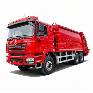 Camion de ramassage des déchets à compression SHACMAN Delong 6x4 robuste de 23 m³ avec double pont arrière - Product Image 6