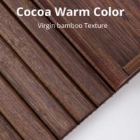 Nampan Sofa Bambu Kustom - Desain Jepit Lipat & Ramah Lingkungan untuk Penggunaan di Kamar Mandi & Penyimpanan Peralatan Makan