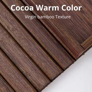 Plateau de canapé en bambou personnalisé - Conception à clipser, pliable et durable pour une utilisation en salle de bain et le rangement de la vaisselle - Product Image 4