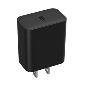 Cargador de Pared PD de 20 W con Puerto USB-C, Adaptador de Viaje Ignífugo con Puerto USB-C Único para iPhone, <span class=keywords><strong>Samsung</strong></span>, Xiaomi, Transsion, etc. - Product Image 1