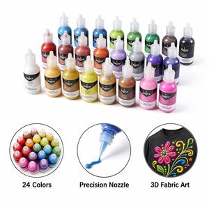 <span class=keywords><strong>Peinture</strong></span> <span class=keywords><strong>textile</strong></span> <span class=keywords><strong>acrylique</strong></span> imperméable en gros, 20 ml, 36 couleurs, tubes individuels, <span class=keywords><strong>peinture</strong></span> permanente <span class=keywords><strong>pour</strong></span> tissu, t-shirt, vêtements, verre - Product Image 1