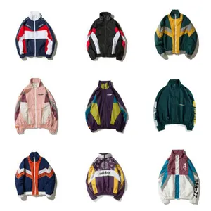 Custom Vintage Retro Men S Zip Track Windbreaker Jackets