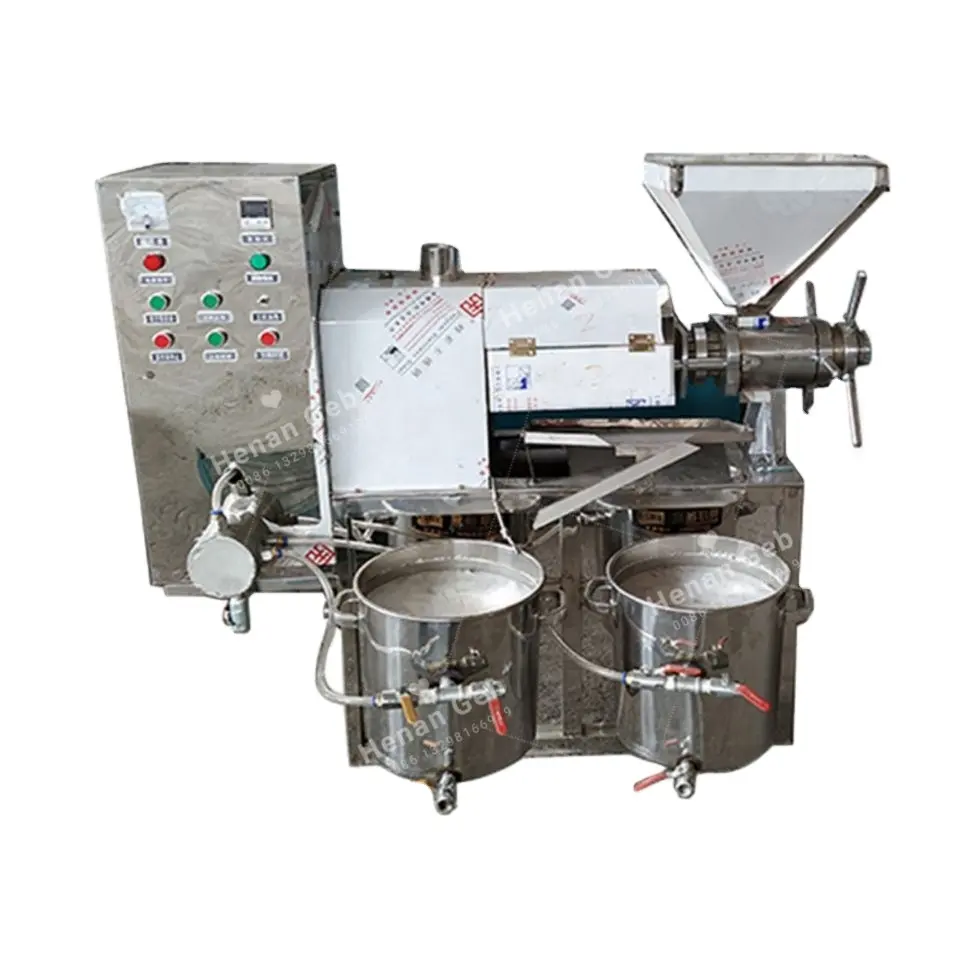 Máquina automática de extracción de aceite de oliva, semillas de Palma de soja, cacahuete, mostaza, sésamo