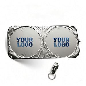 2026 Dealer Promo Business Gift Windshield Sun <b>Shades</b> Logo Desig Car <b>Window</b> Sunshade Wholesale Custom Promotional Gifts - Product Image 1