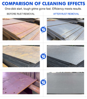 Machine de sablage à rouleaux à prix compétitif, machine de sablage de surface à convoyeur continu, machine de sablage de matière première