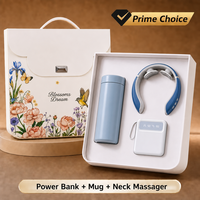Coffret Cadeau Exécutif : Mug à Café, Masseur Cervical, Batterie Externe – Logo Personnalisé, Vente en Gros, Cadeau Client, OEM, Livraison Rapide, Assurance Commerciale