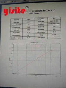 Nhựa tubel Vòng độ cứng tính linh hoạt <span class=keywords><strong>Tester</strong></span> nhà sản xuất giá vòng độ cứng Máy kiểm tra - Product Image 5