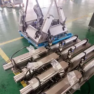 Meat roll forming filling machine circular buffalo goat meat roll pressing forming machine meat roll bar film packing machine