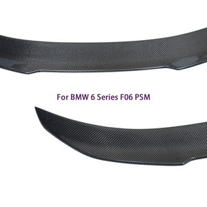 For 6 Series F06 Psm /F13 2Door Coupe M6 PSM Style Carbon Fiber <b>Rear</b> <b>Spoiler</b> Trunk Wing 2011-2018 - Product Image 3