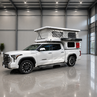 Remorques de camping pour pick-up 4x4 en fibre de verre QC Pioneer, tout-terrain, tendance, légères, imperméables, pour 4 personnes, camping, réunion