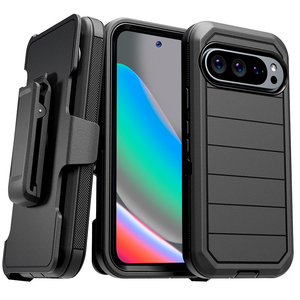 Funda Protectora Resistente y Robusta para Google <span class=keywords><strong>Pixel</strong></span> 9/10/<span class=keywords><strong>11</strong></span> con Clip para Cinturón, Funda Antigolpes para Teléfono Móvil - Product Image 3