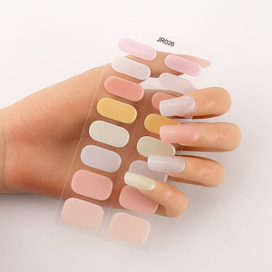 Envolturas de <span class=keywords><strong>Gel</strong></span> Semicuradas <span class=keywords><strong>para</strong></span> <span class=keywords><strong>Uñas</strong></span>, Adhesivos de <span class=keywords><strong>Gel</strong></span> de Alto Brillo con Colores Pintados, Envolturas de <span class=keywords><strong>Gel</strong></span> Semicuradas con Lámpara UV, Adhesivos de <span class=keywords><strong>Gel</strong></span> <span class=keywords><strong>para</strong></span> <span class=keywords><strong>Uñas</strong></span> de Larga Duración - Product Image 5