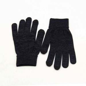 Guantes de Invierno Personalizados al por Mayor, Guantes Tejidos con Pantalla Táctil - Product Image 3
