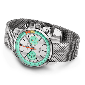 Reloj Mecánico Breitling Top Time B01 Fausto Coppi con Correa de Cuero Genuino y Metal Animal, Resistente al Agua 50 Bar - Product Image 4