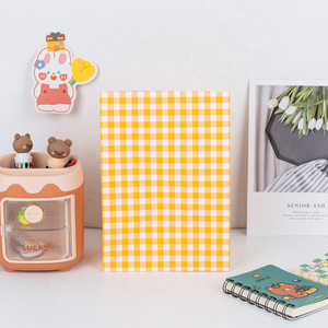 Logo personalizzato colorato a scacchi Eco Friendly pane <span class=keywords><strong>Sandwich</strong></span> cibo da forno da portare fuori imballaggio borsa di carta Kraft - Product Image 4