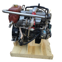 Moteur diesel complet neuf 4JB1 83KW 110HP pour bateau, ensemble pour moteur électrique, fournitures marines