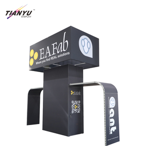 6x6 20x20ft tùy chỉnh Modular nghệ thuật hội chợ triển lãm thương mại Booth Set thiết kế và sản xuất hiển thị mang nhãn hiệu đứng cho triển lãm - Product Image 1