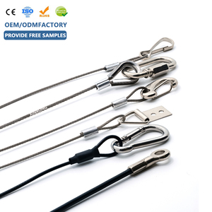 Kit de <span class=keywords><strong>suspension</strong></span> en câble métallique réglable <span class=keywords><strong>pour</strong></span> <span class=keywords><strong>suspension</strong></span> au plafond, pince de câble <span class=keywords><strong>pour</strong></span> panneau LED, lustre, <span class=keywords><strong>luminaire</strong></span> - Product Image 2