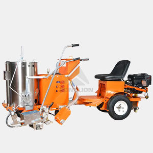 Tipo de conducción y máquina de marcado de línea de carretera propulsada a mano Línea de pintura termoplástica en autopista - Product Image 2