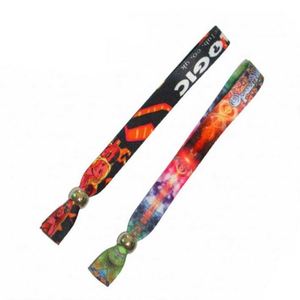 Pulsera de Tela de Poliéster Tejida Personalizada para Eventos, Festivales, Clubes y Conciertos - Product Image 5