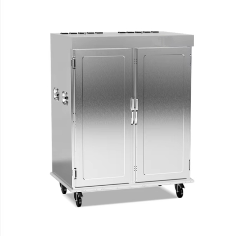 Customized Two-door Stainless Steel Restaurant Hospital Removable Cabinet With Wheels