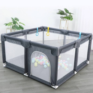 Bán Chạy Nhất Trẻ Em An Toàn Playpen Lưới Thoáng Khí Hàng Rào Cho Trẻ Mới Biết Đi Kết Nối Bé Hoạt Động Sân Trong Nhà Ngoài Trời Sử Dụng - Product Image 5