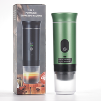 Cafetera Espresso Portátil 3 en 1, 20 Bares, Eléctrica, con Pantalla LED, para Cápsulas de Café, Automática, Inteligente, para Uso Diario
