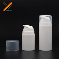 Flacon pompe sans air biodégradable et écologique 30ml 50ml 100ml 120ml 150ml 200ml PP pour sérum et lotion