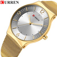 Montre à quartz pour femme CURREN 8304, bracelet en maille Vive, étanche, petite, minimaliste, décontractée