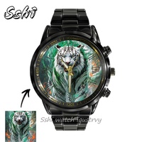 Montre-bracelet pour homme à quartz, tendance et écologique, avec boîtier en alliage, bracelet en silicone, cadran personnalisable – Meilleure vente