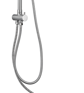 Ensemble de <span class=keywords><strong>Douche</strong></span> en Acier Inoxydable Chuveiro avec Pommeau Pluie, Mitigeur Mural pour Appartement et Hôtel - Product Image 4