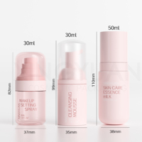 XINGYUAN Flacons Vaporisateurs de Brume pour Soins de la Peau, Personnalisés, Mousse Nettoyante Visage, Bouteille Vide Format Voyage